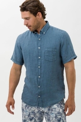 BRAX SHORT SLEEVE SHIRT-shirts-short-sleeve-Digbys Menswear