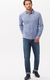 BRAX LONG SLEEVE COTTON POLO