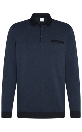 BUGATTI LONG SLEEVE POLO