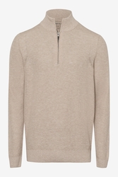 BRAX STEFFEN HALF ZIP-knits-Digbys Menswear